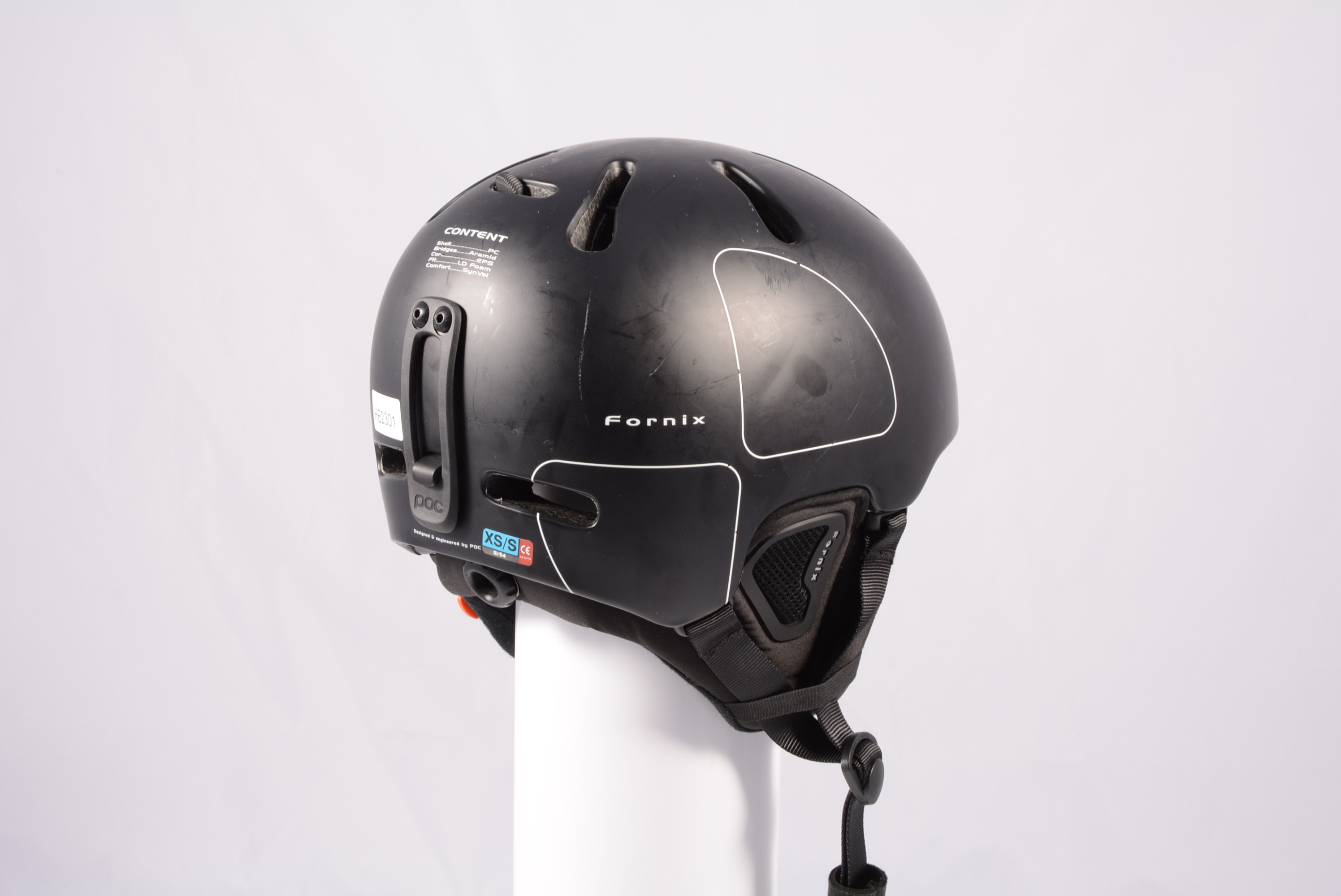 Skihelm/Snowboard Helm POC FORNIX 2019 Black, Air ventilation