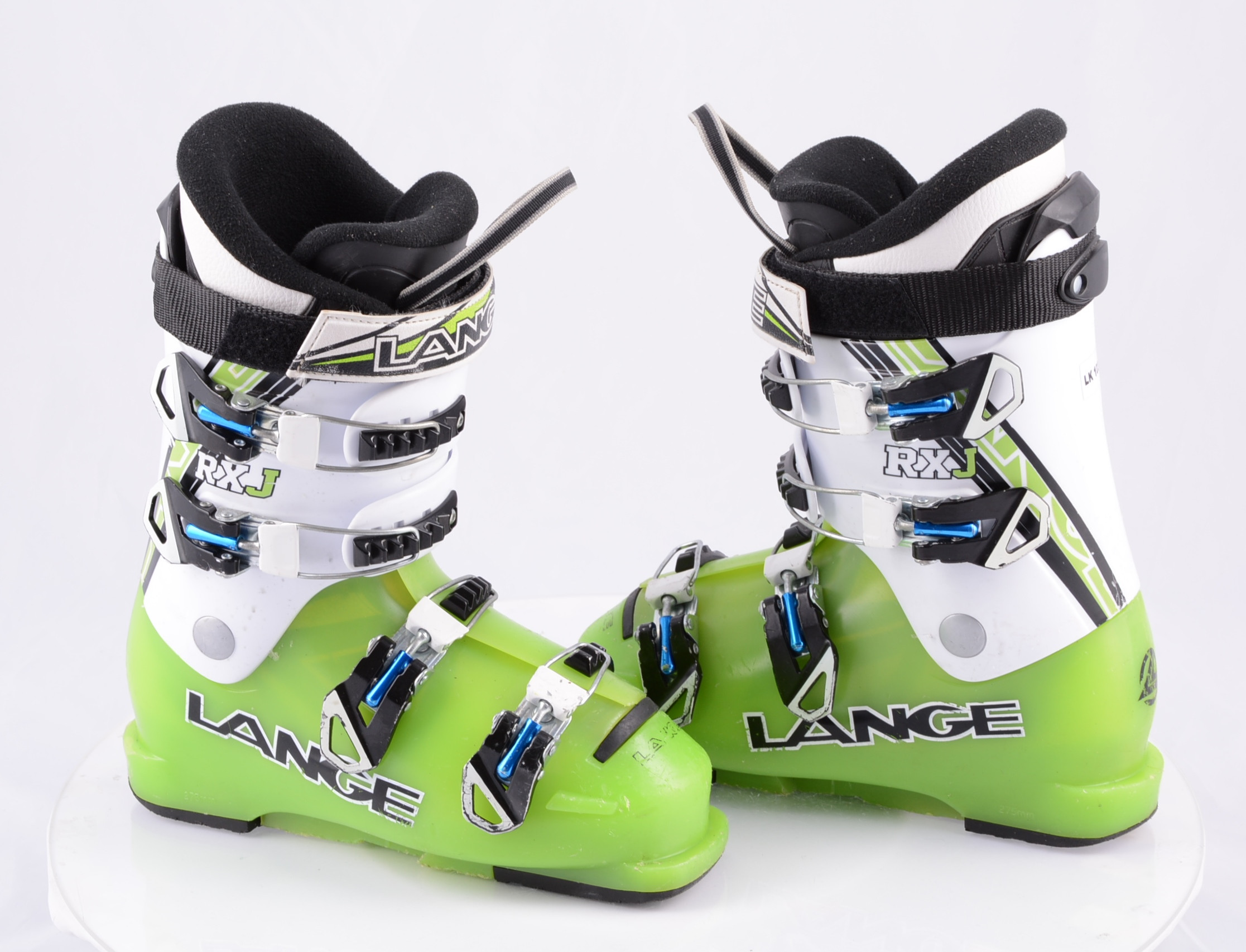LANGE micro, green/white, RXJ Kinder/Junior Skischuhe macro